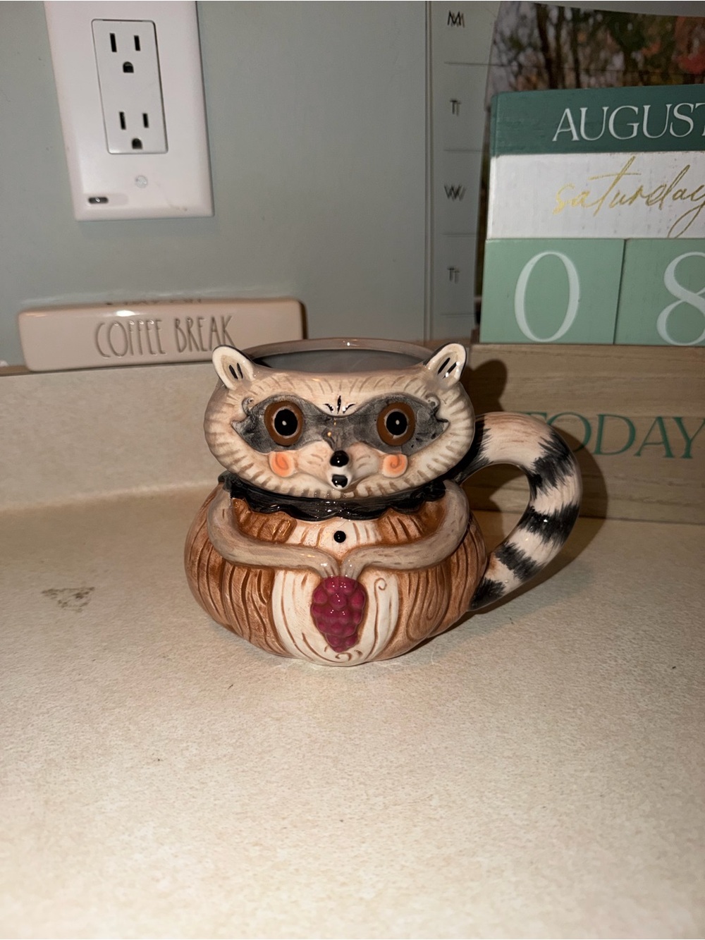 Johanna Parker Halloween vampire mug